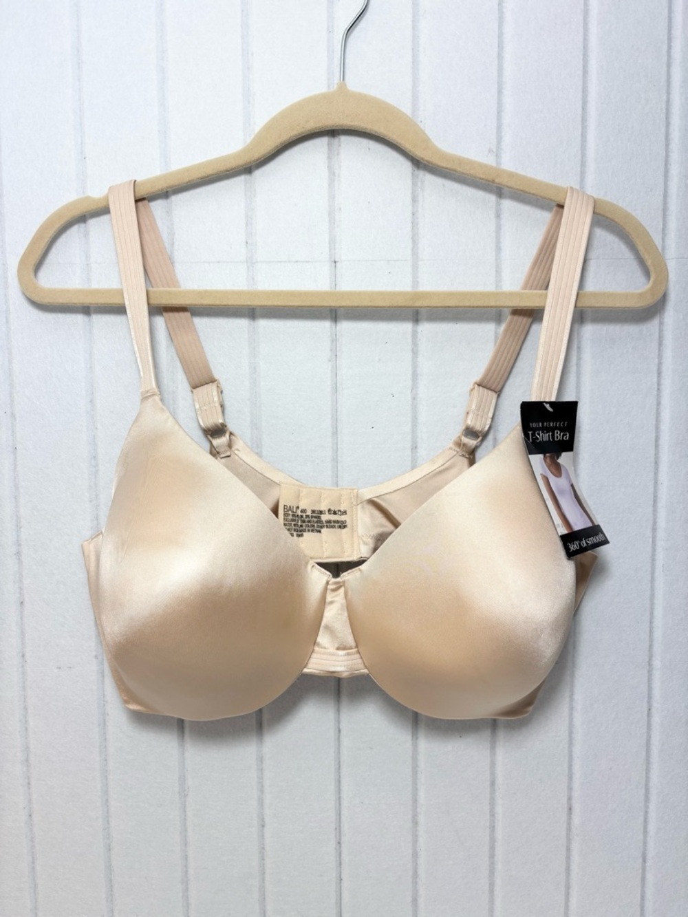 Bali‎ Beige T-Shirt Bra - Smooth Nude Support size 40D